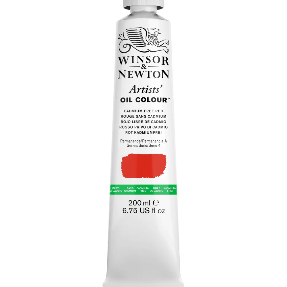 Winsor & Newton Farba olejna Artists' Oil Colour - - Cadmium Free Red 200 ml