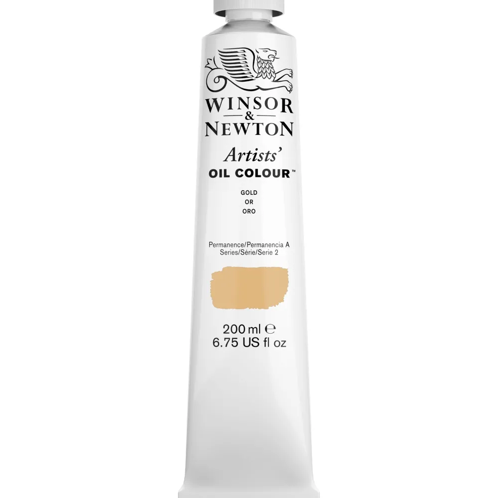 Winsor & Newton Farba olejna Artists' Oil Colour - - Gold 200 ml