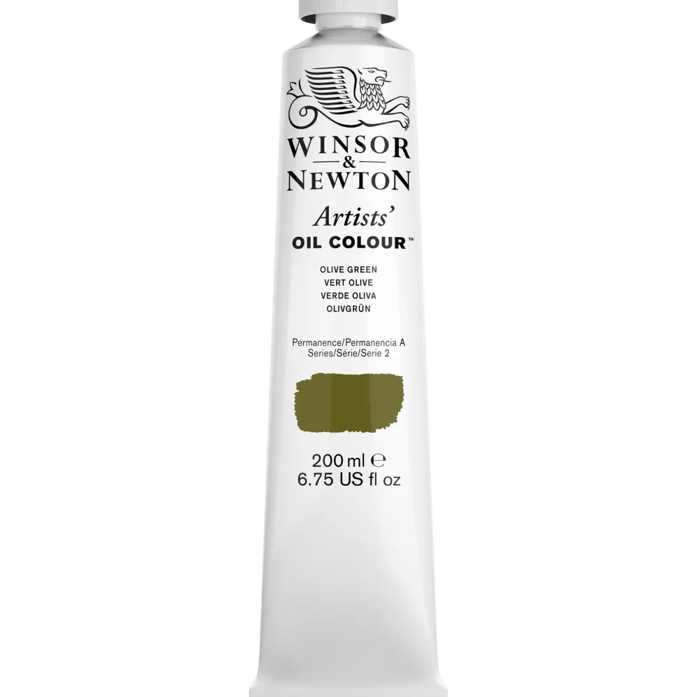 Winsor & Newton Farba olejna Artists' Oil Colour - - Olive Green 200 ml > Farby Olejne