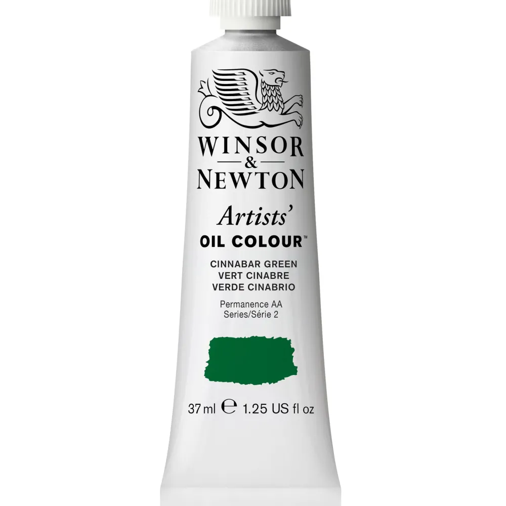 Winsor & Newton Farba olejna Artists' Oil Colour - - Cinnabar Green 37 ml