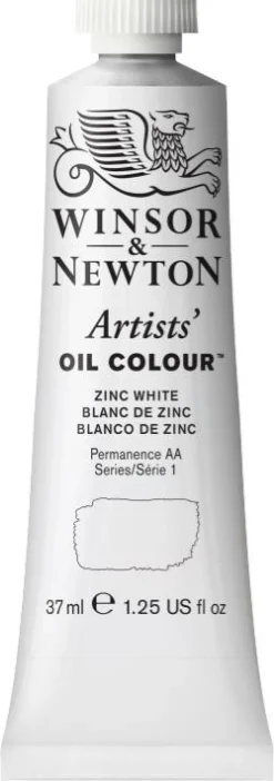 Winsor & Newton Farba olejna Artists' Oil Colour - - Zinc White, 37 ml
