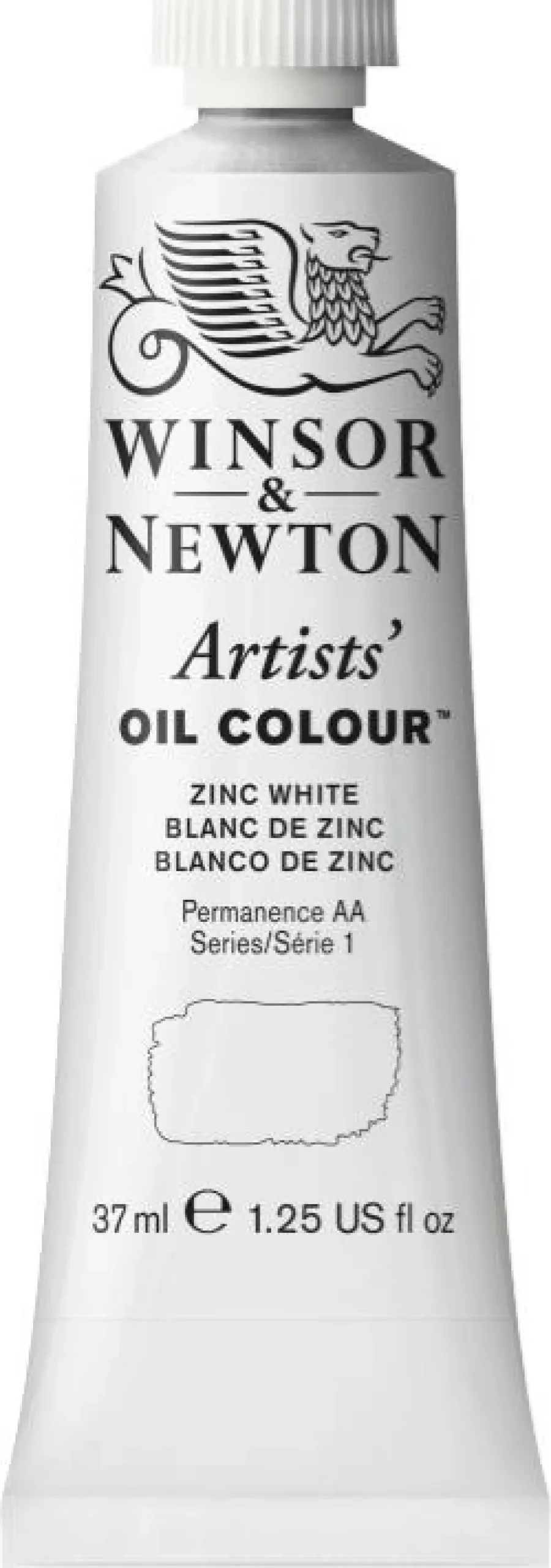 Winsor & Newton Farba olejna Artists' Oil Colour - - Zinc White, 37 ml