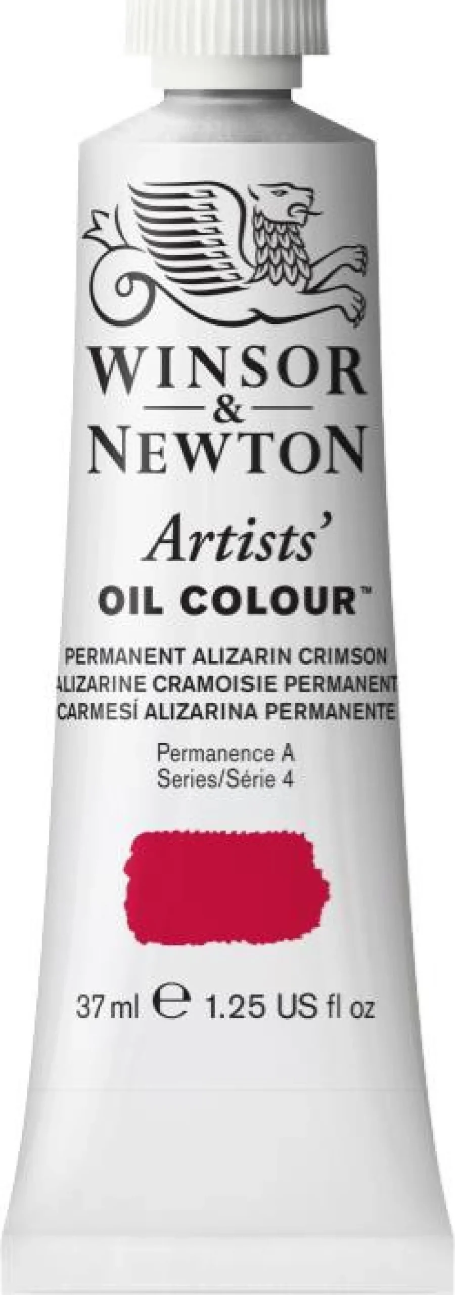 Winsor & Newton Farba olejna Artists' Oil Colour - - Permanent Alizarin Crimson, 37 ml