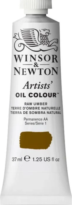 Winsor & Newton Farba olejna Artists' Oil Colour - - Raw Sienna, 37 ml ><noscript><img width=
