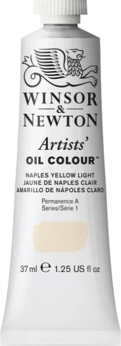 Winsor & Newton Farba olejna Artists' Oil Colour - - Naples Yellow Light, 37 ml ><noscript><img width=