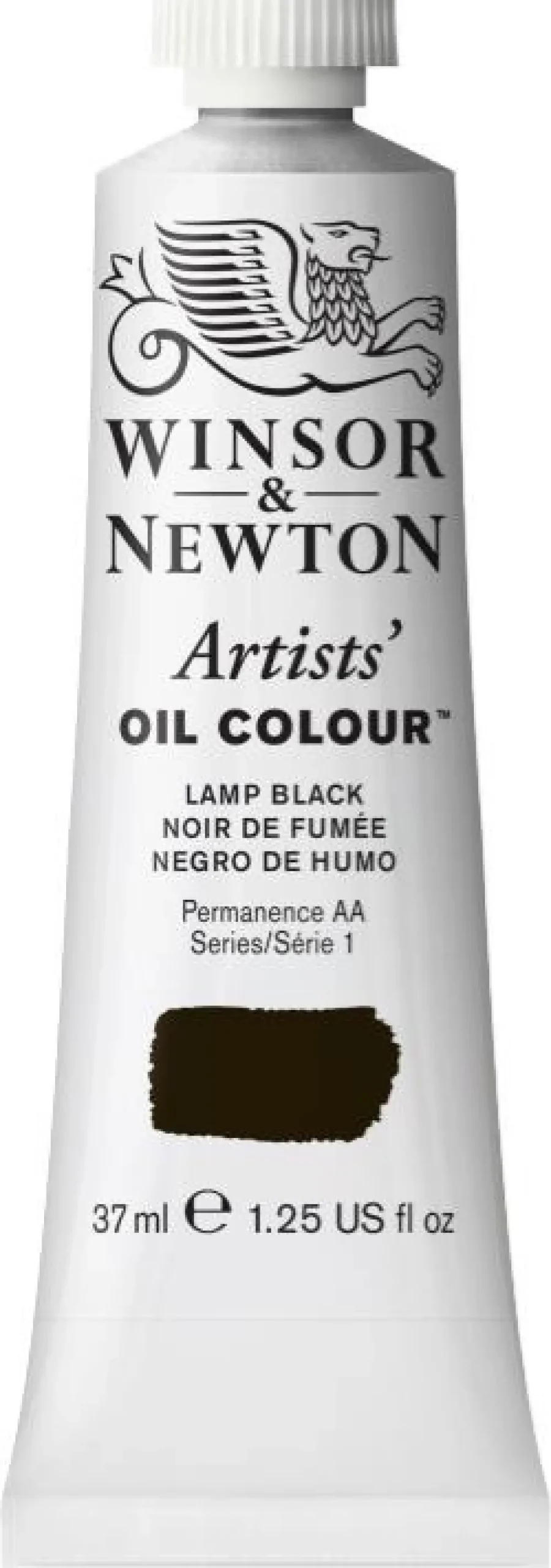 Winsor & Newton Farba olejna Artists' Oil Colour - - Lamp Black, 37 ml > Farby Olejne