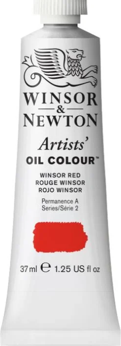 Winsor & Newton Farba olejna Artists' Oil Colour - - Winsor Red, 37 ml