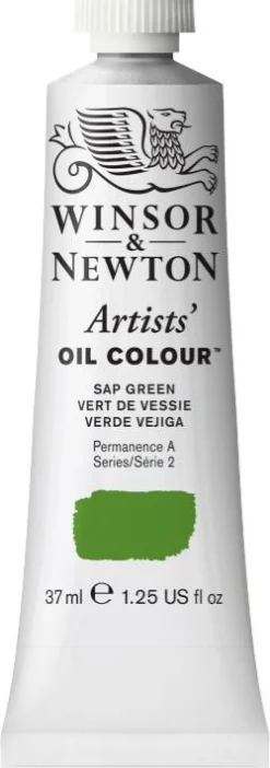 Winsor & Newton Farba olejna Artists' Oil Colour - - Winsor Green Yellow Shade, 37 ml ><noscript><img width=