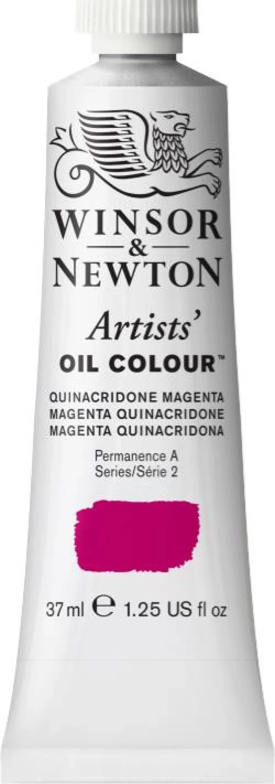 Winsor & Newton Farba olejna Artists' Oil Colour - - Quinacridone Magenta, 37 ml