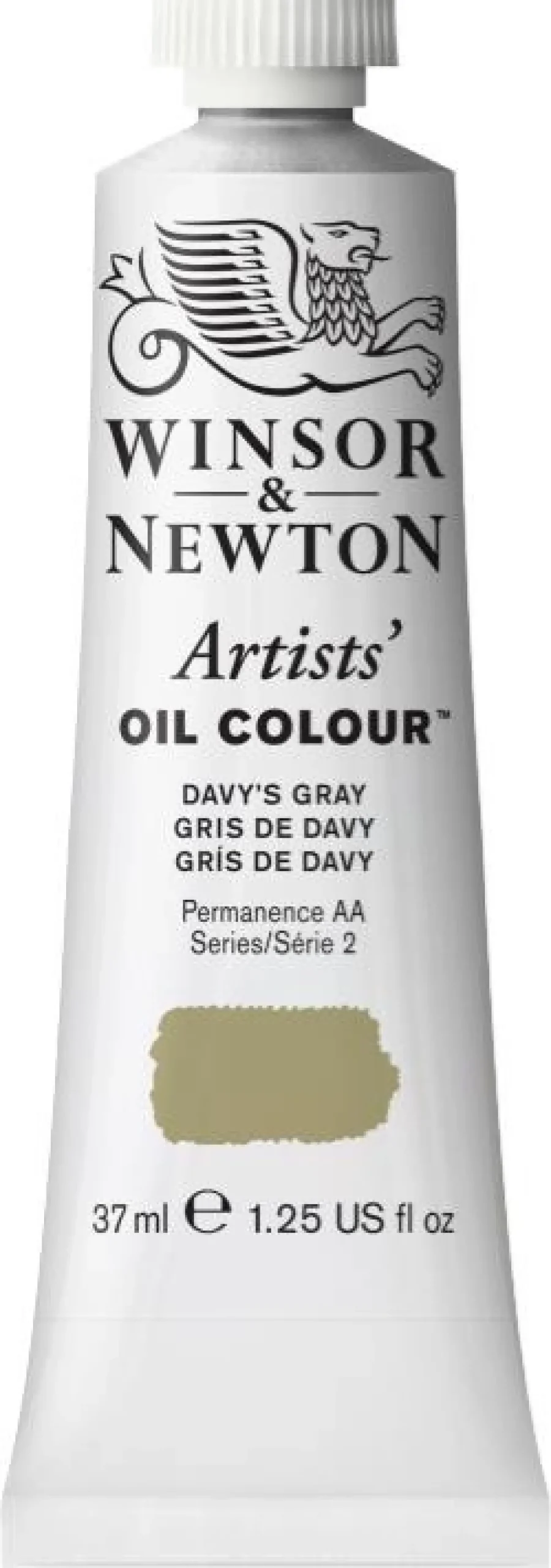 Winsor & Newton Farba olejna Artists' Oil Colour - - Davy's Gray, 37 ml