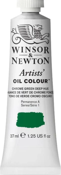 Winsor & Newton Farba olejna Artists' Oil Colour - - Chrome Green Deep Hue, 37 ml > Farby Olejne