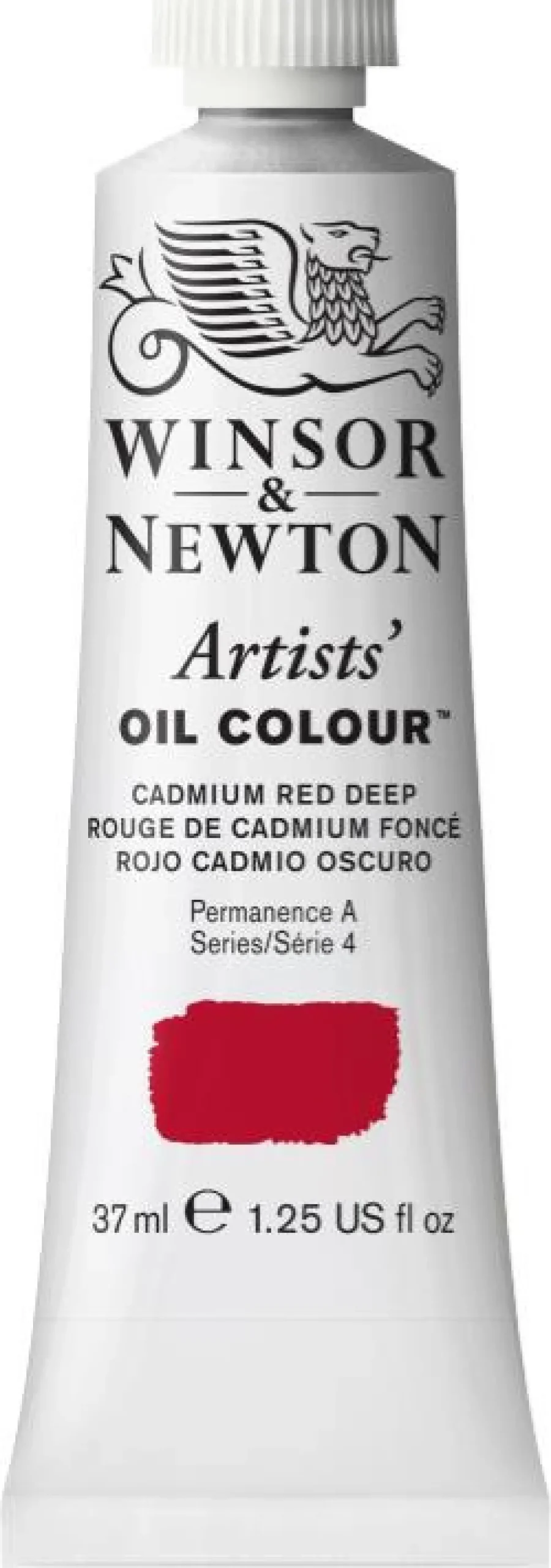 Winsor & Newton Farba olejna Artists' Oil Colour - - Cadmium Red Deep, 37 ml