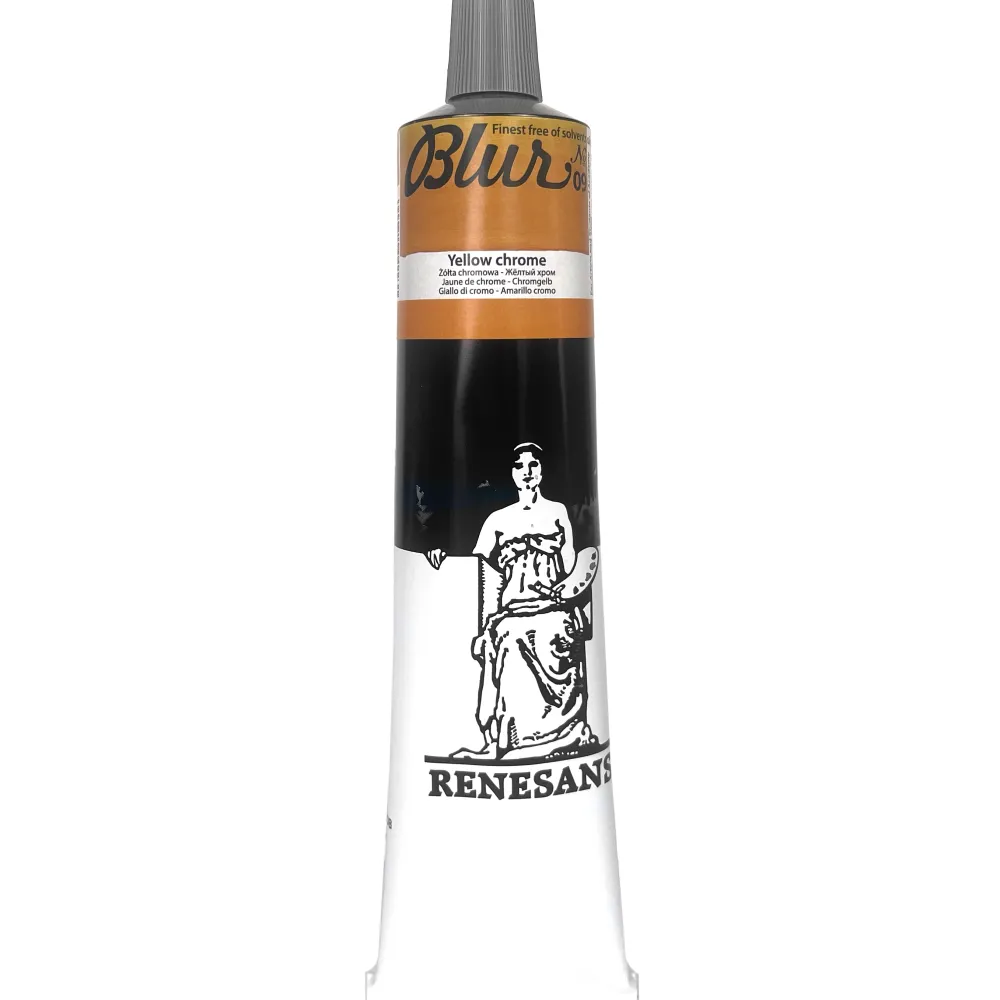 Renesans Farba olejna Blur - - 09, chromium yellow, 200 ml > Farby Olejne