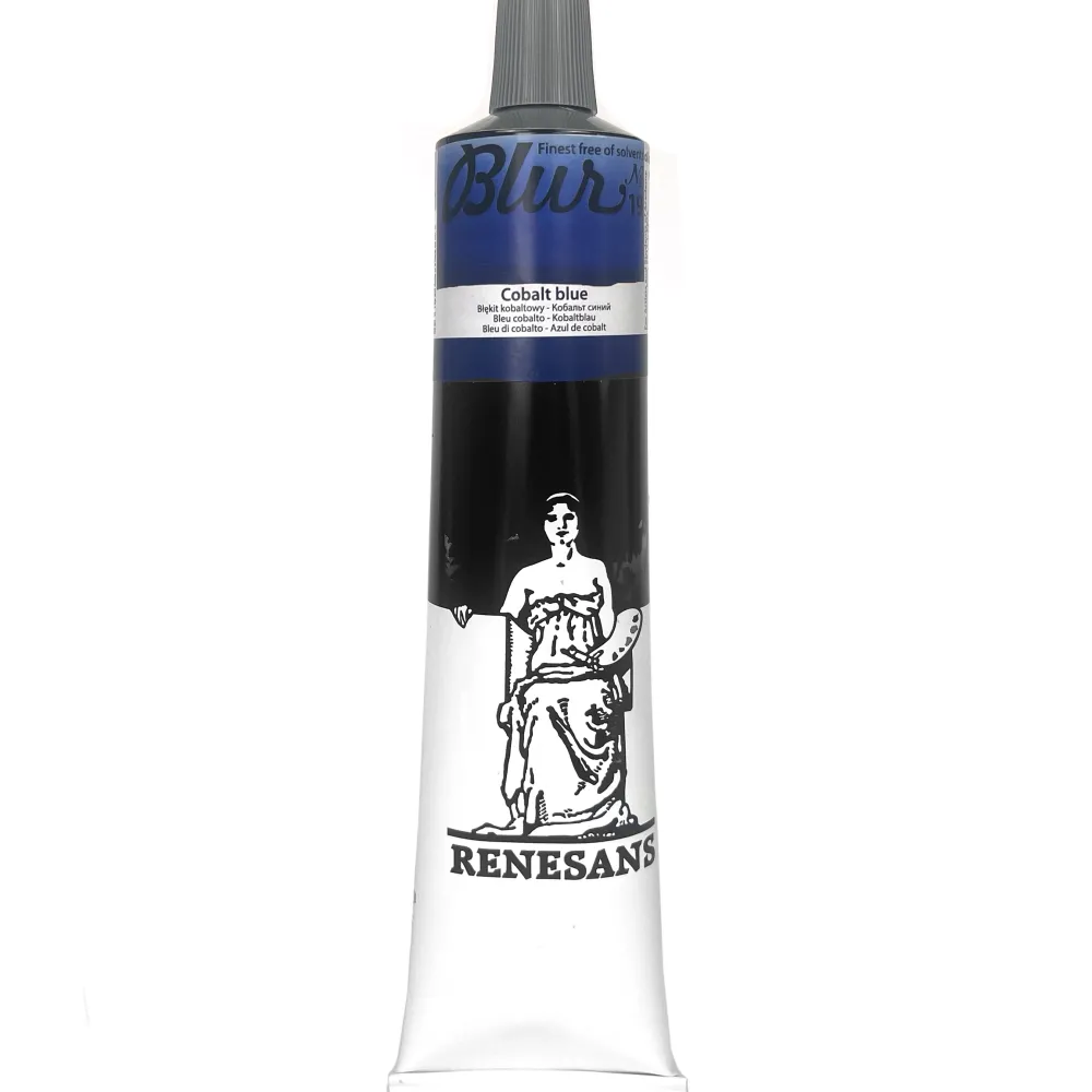 Renesans Farba olejna Blur - - 19, cobalt blue, 200 ml > Farby Olejne