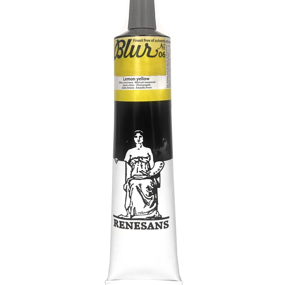 Renesans Farba olejna Blur - - 06, lemon yellow, 200 ml