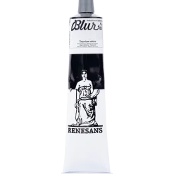 Renesans Farba olejna Blur - - 02, titanium white, 200 ml
