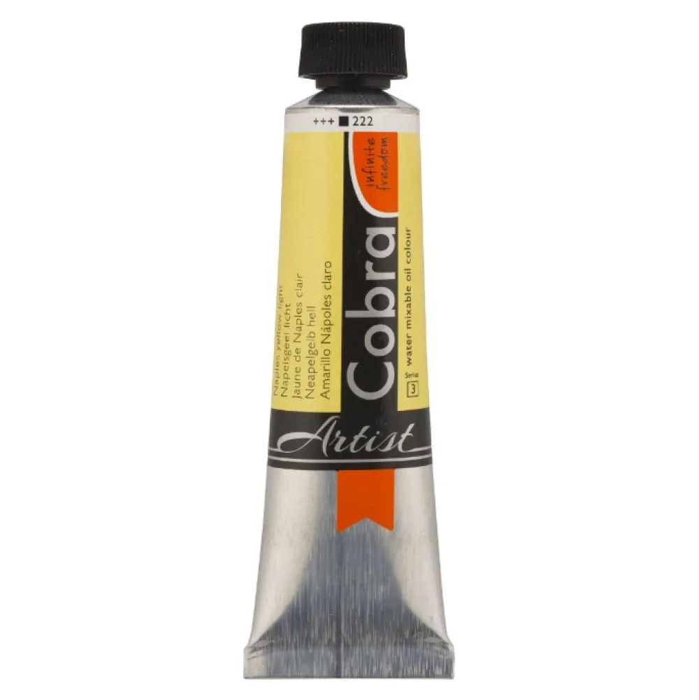Cobra Farba olejna Artist - - 222, Naples Yellow Light, 40 ml