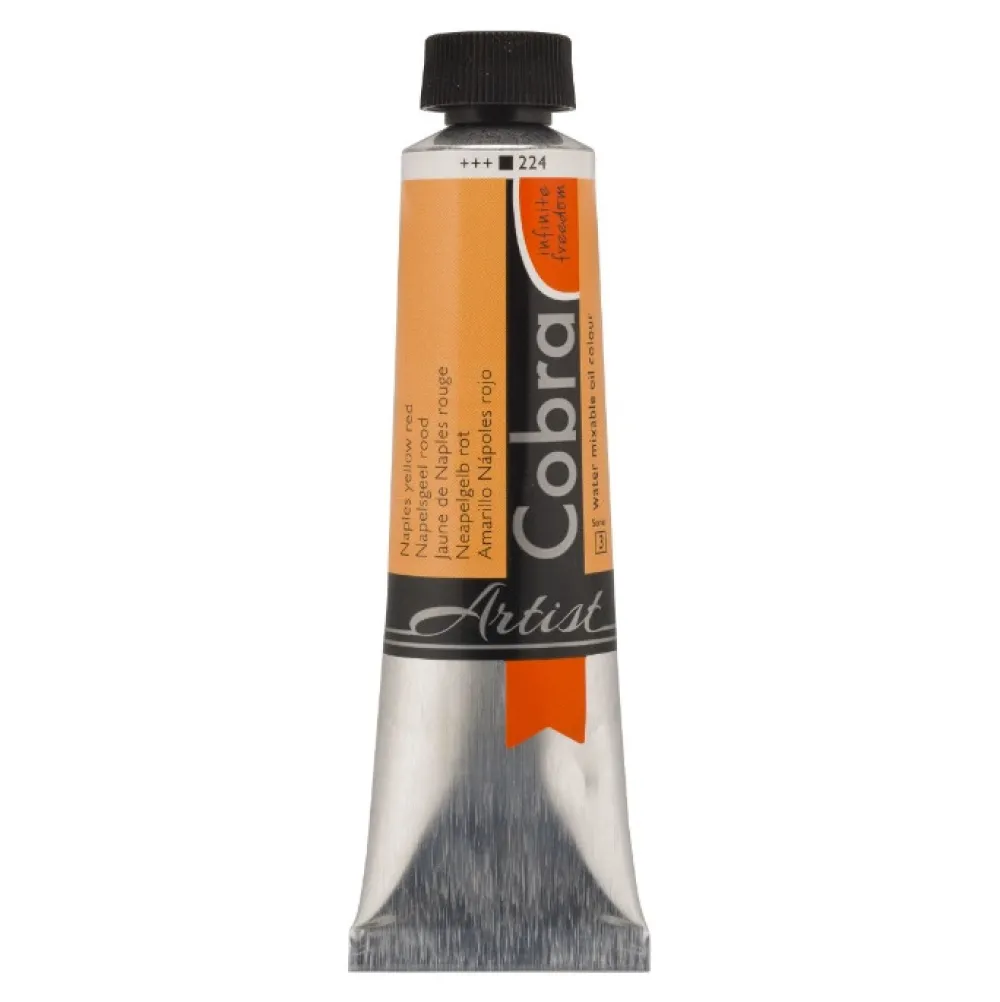 Cobra Farba olejna Artist - - 224, Naples Yellow Red, 40 ml