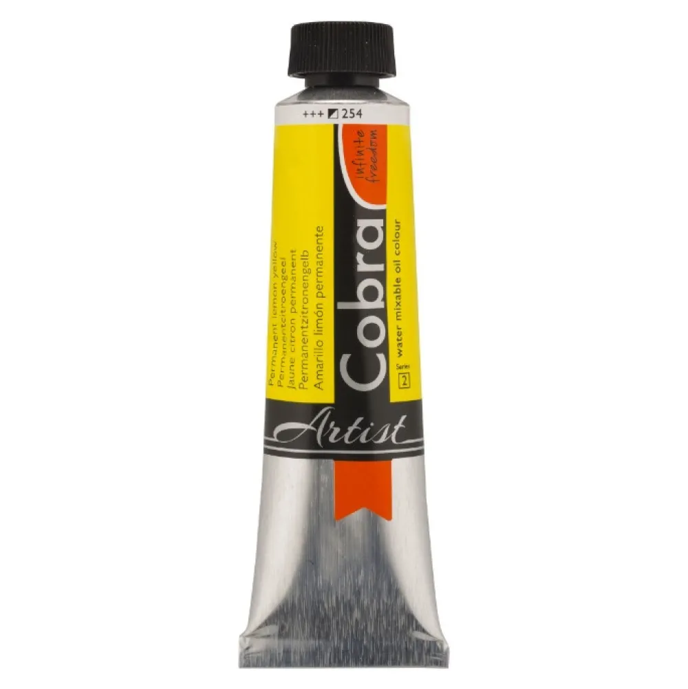 Cobra Farba olejna Artist - - 254, Permanent Lemon Yellow, 40 ml