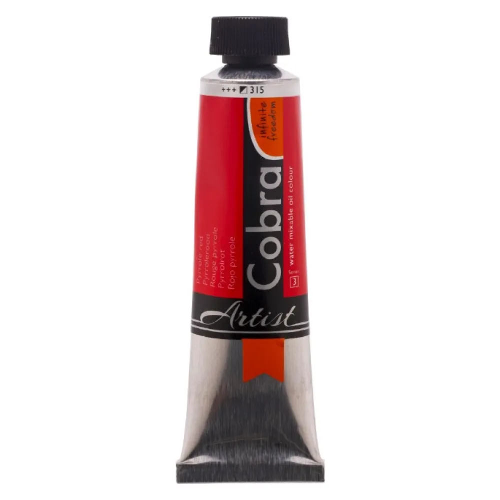 Cobra Farba olejna Artist - - 315, Pyrrole Red, 40 ml