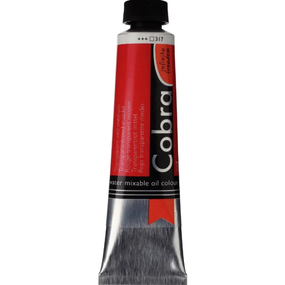 Cobra Farba olejna Artist - - 317, Transparent Red Medium, 40 ml