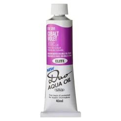 Holbein Farba olejna Duo Aqua Oil - - 282, Cobalt Turquoise, 40 ml > Farby Olejne Wodorozcieńczalne
