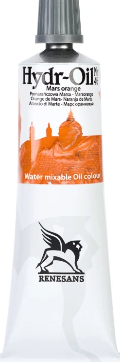 Renesans Farba olejna Hydr-Oil - - 45, raw sienna, 60 ml > Farby Olejne|Farby Olejne Wodorozcieńczalne