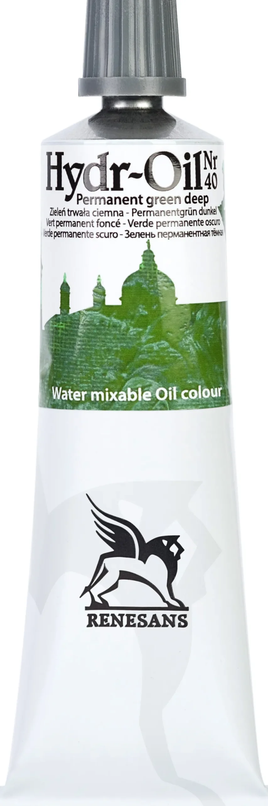 Renesans Farba olejna Hydr-Oil - - 40, permanent green deep, 60 ml