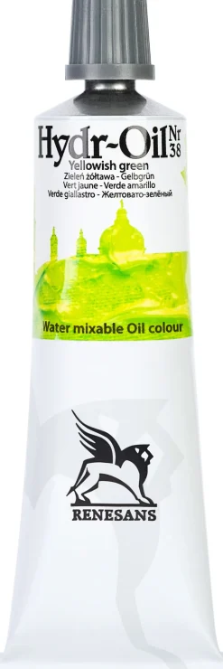 Renesans Farba olejna Hydr-Oil - - 37, olive green, 60 ml > Farby Olejne|Farby Olejne Wodorozcieńczalne