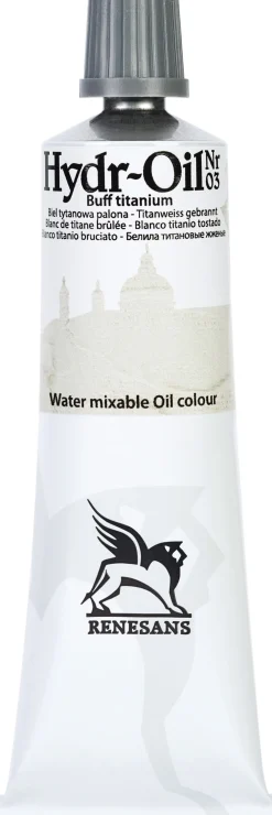 Renesans Farba olejna Hydr-Oil - - 02, titanium white, 60 ml > Farby Olejne|Farby Olejne Wodorozcieńczalne