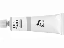 Renesans Farba olejna metaliczna Olej for Art - - 89, srebro, 60 ml