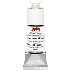 Michael Harding Farba olejna - - 101, Titanium White, 40 ml