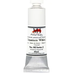 Michael Harding Farba olejna - - 102, Titanium White 2, 40 ml