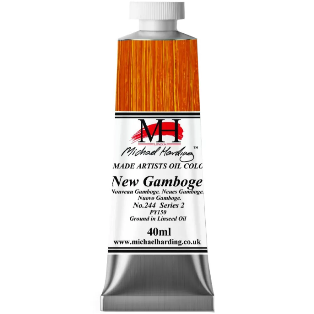 Michael Harding Farba olejna - - 244, New Gamboge, 40 ml