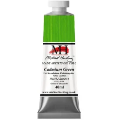 Michael Harding Farba olejna - - 412, Cadmium Green, 40 ml
