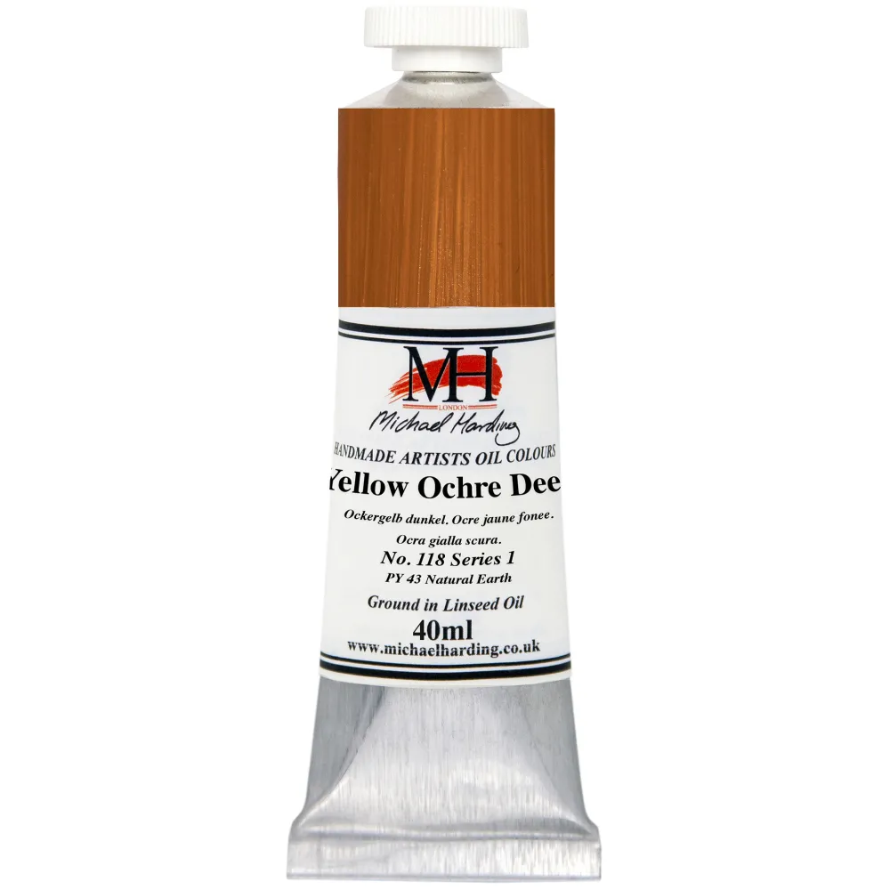 Michael Harding Farba olejna - - 118, Yellow Ochre Deep, 40 ml