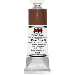 Michael Harding Farba olejna - - 120, Raw Sienna, 40 ml