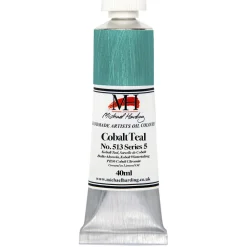 Michael Harding Farba olejna - - 513, Cobalt Teal, 40 ml