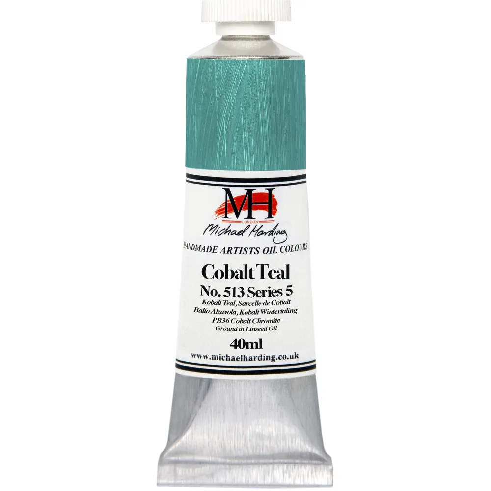 Michael Harding Farba olejna - - 513, Cobalt Teal, 40 ml