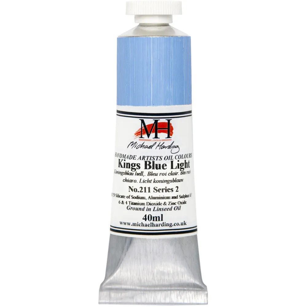 Michael Harding Farba olejna - - 211, Kings Blue Light, 40 ml