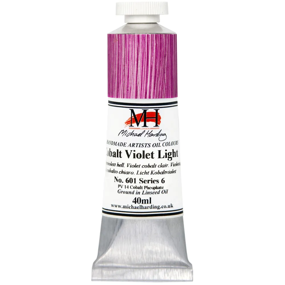 Michael Harding Farba olejna - - 601, Cobalt Violet Light, 40 ml