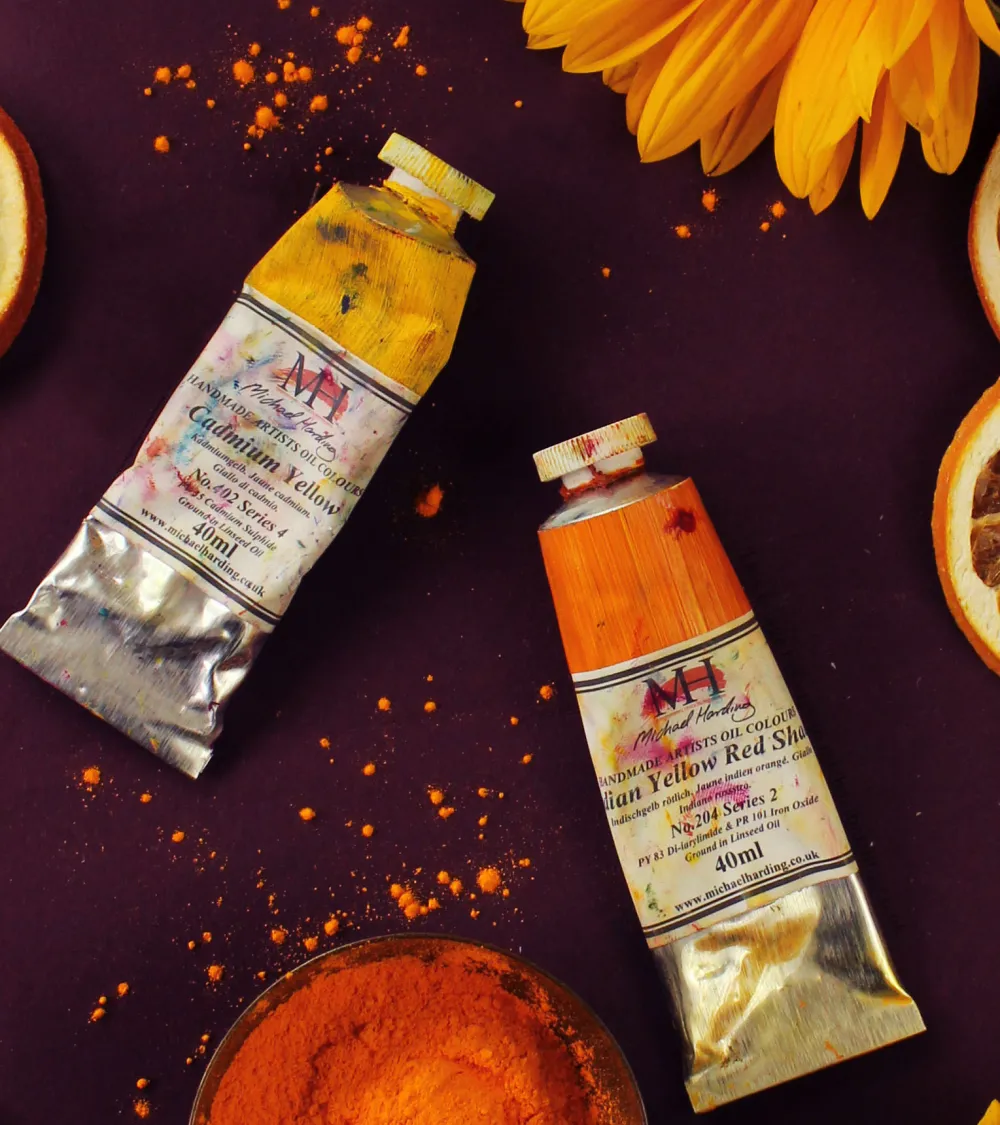 Michael Harding Farba olejna - - 302, Alizarin Crimson, 40 ml