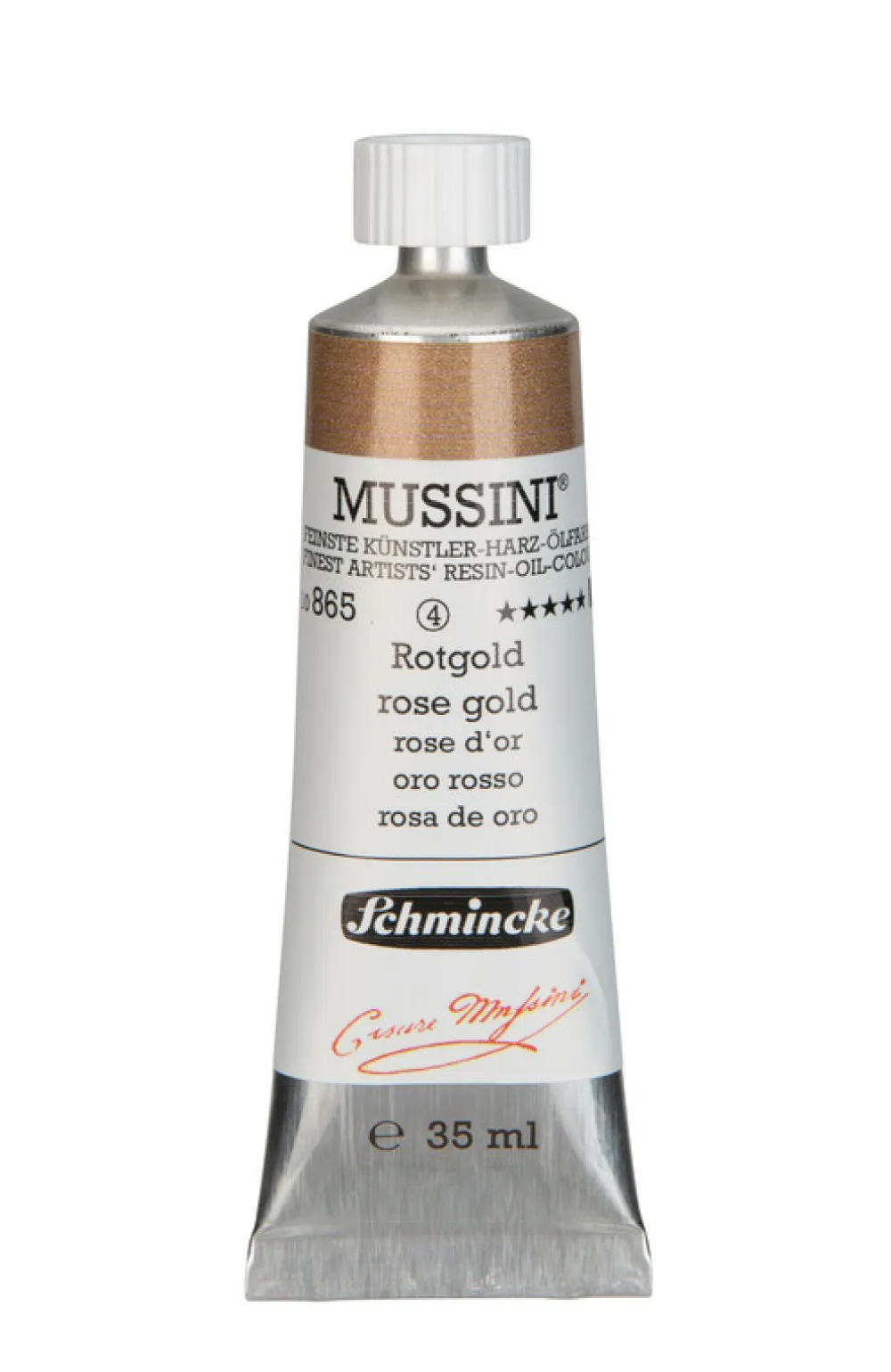 Schmincke Farba olejna Mussini - - 865, Rose Gold, 35 ml