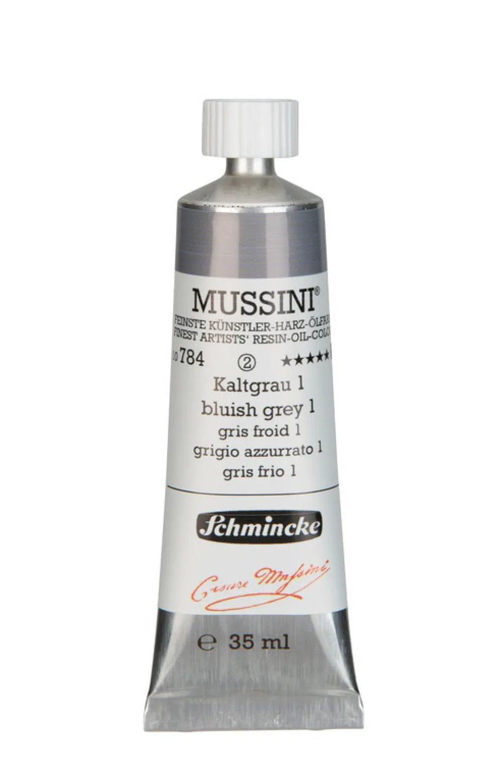 Schmincke Farba olejna Mussini - - 784, Bluish Grey 1, 35 ml