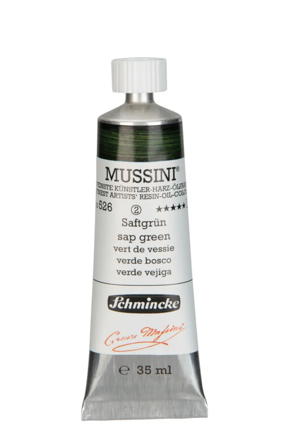 Schmincke Farba olejna Mussini - - 526, Sap Green, 35 ml