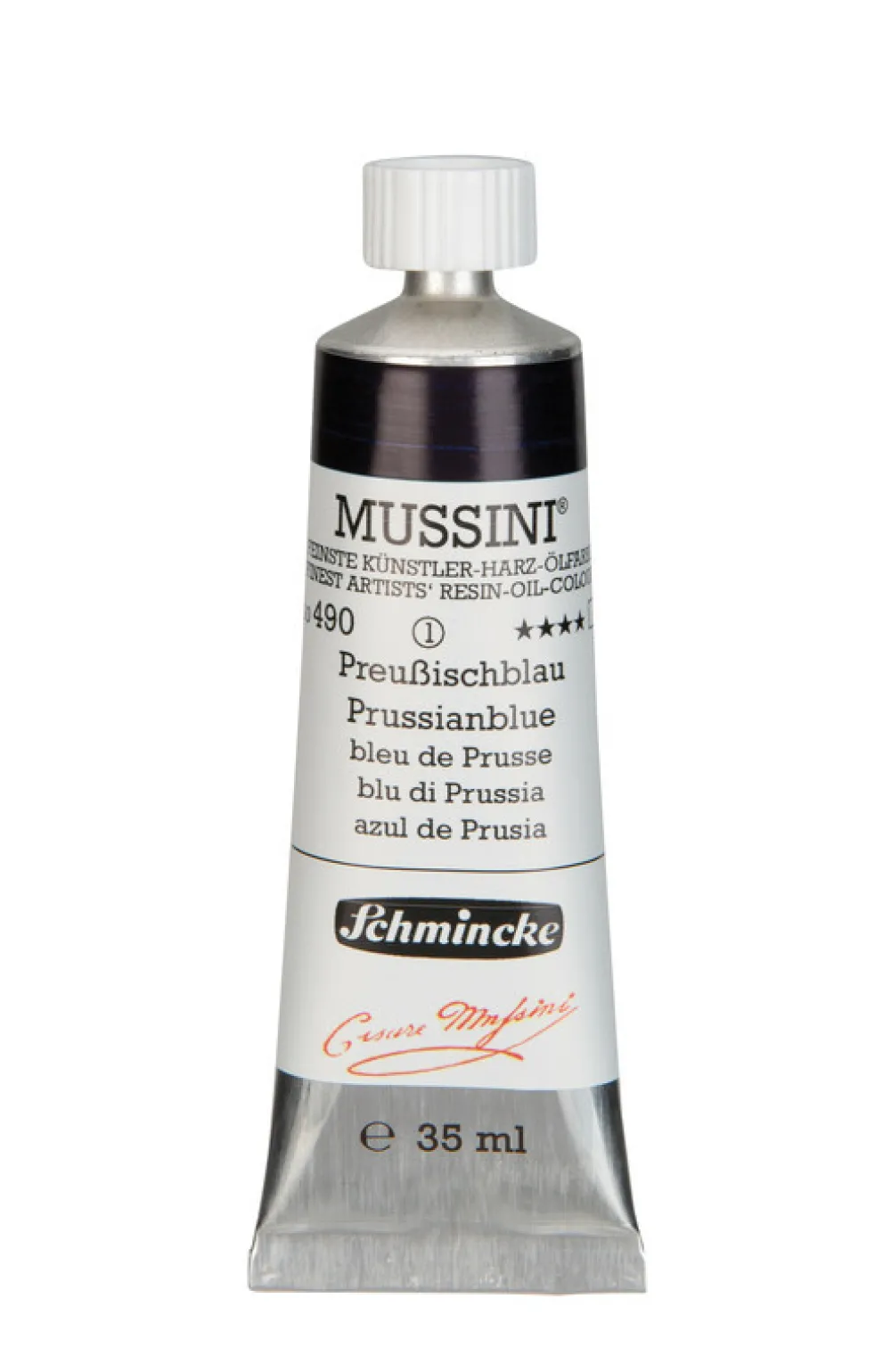 Schmincke Farba olejna Mussini - - 490, Prussian Blue, 35 ml