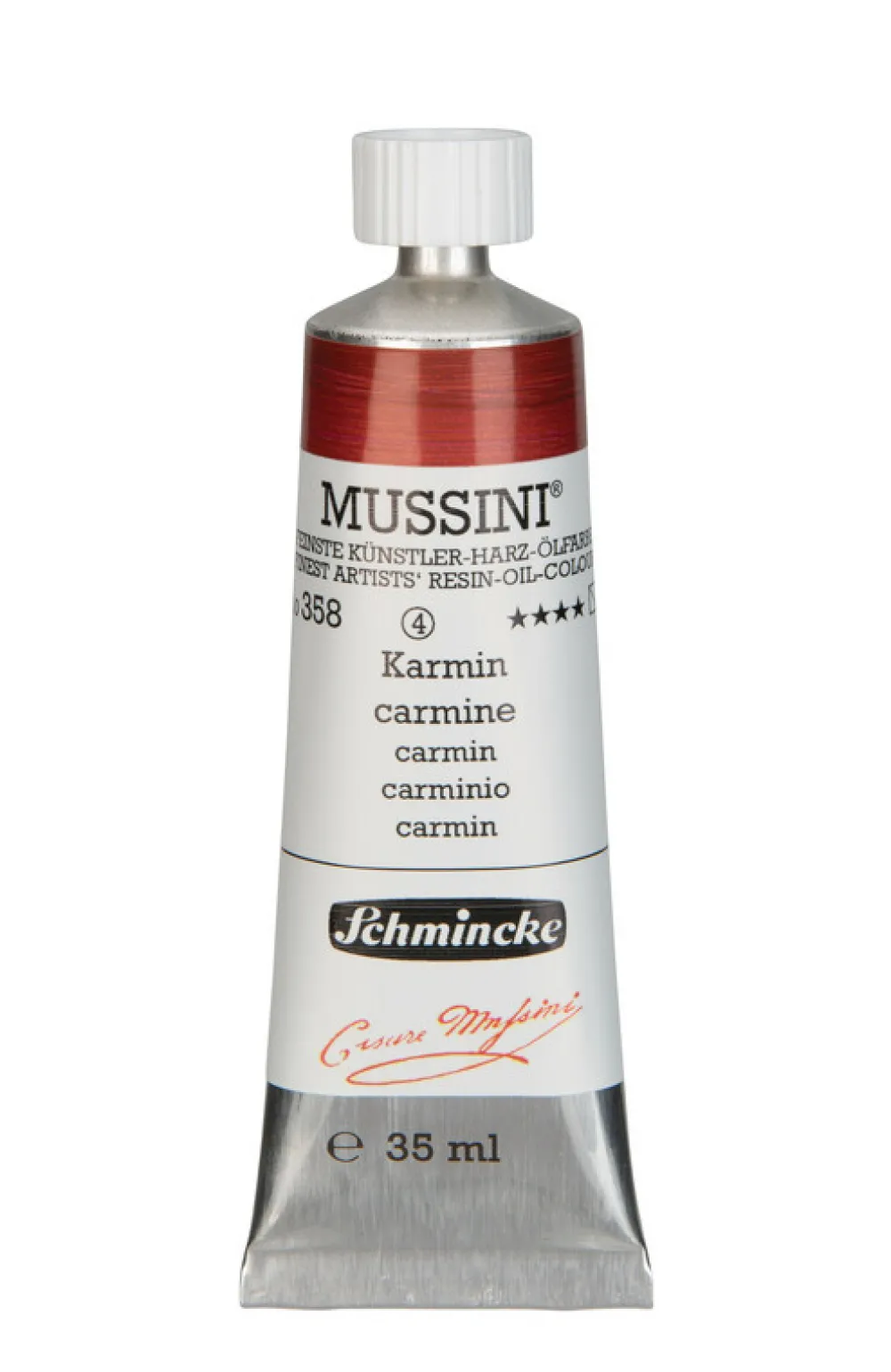 Schmincke Farba olejna Mussini - - 358, Carmine, 35 ml
