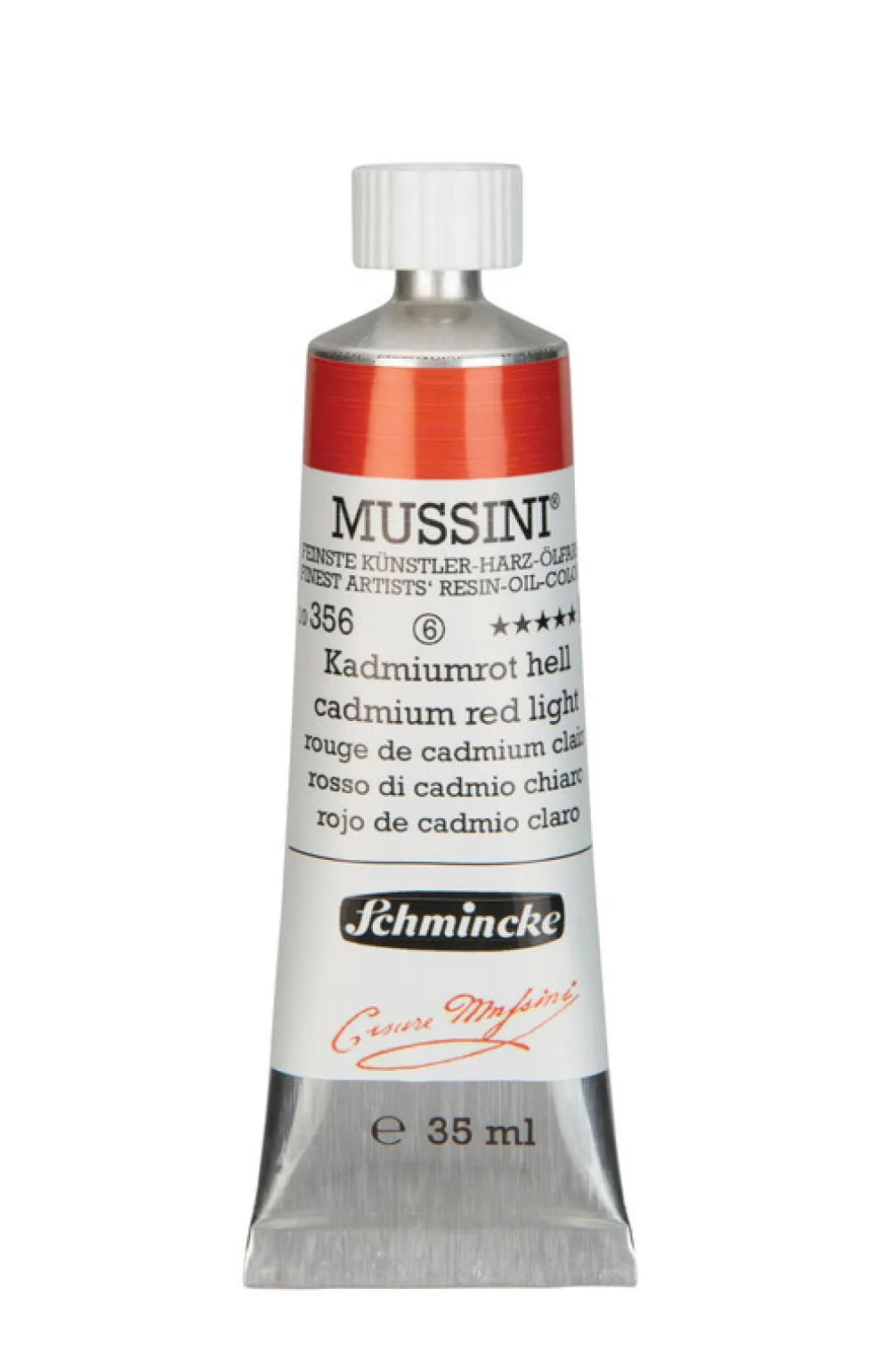 Schmincke Farba olejna Mussini - - 356, Cadmium Red Light, 35 ml