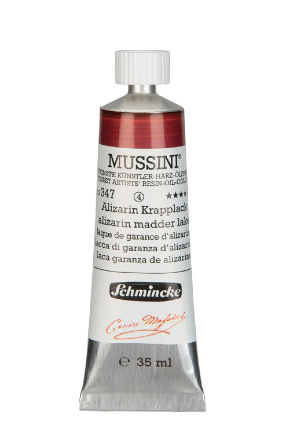 Schmincke Farba olejna Mussini - - 346, Madder Lake Dark, 35 ml > Farby Olejne