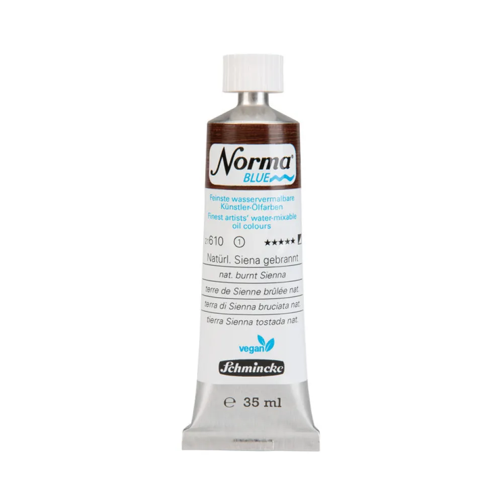 Schmincke Farba olejna Norma Blue - - 610, Natural Burnt Sienna, 35 ml